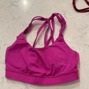 Lulu lemon 4 Women's Pink Sports Bra